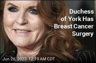 Sarah Ferguson, Duchess of York, Has Breast Cancer Surgery