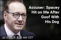 Accuser: Spacey Hit on Me After Goof With His Dog