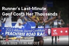 Runner&#39;s Last-Minute Wrong Turn Costs Her Thousands