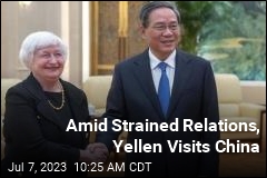 Amid Strained Relations, Yellen Visits China