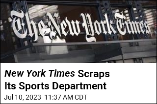 New York Times Is Ditching Its Sports Department