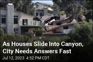 As Houses Slide Into Canyon, City Needs Answers Fast