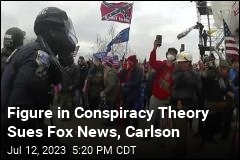 Protester Sues Carlson, Fox Over Jan. 6 Conspiracy Theory