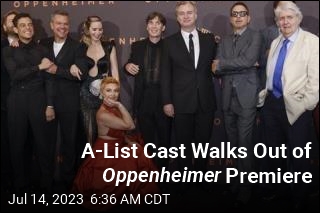 Oppenheimer Cast Leaves Premiere Due to Actors&#39; Strike