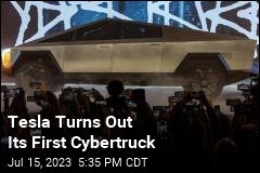 Tesla Turns Out Its First Cybertruck
