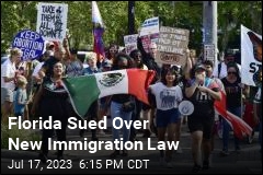Florida Sued Over New Immigration Law