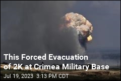This Forced Evacuation of 2K at Crimea Military Base