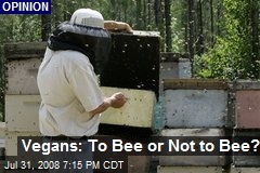 Vegans: To Bee or Not to Bee?