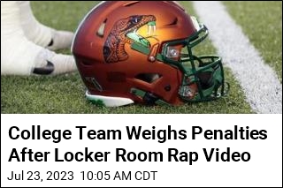 College Team Weighs Penalties After Locker Room Rap Video
