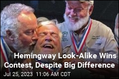Hemingway Look-Alike Wins Contest, Despite Big Difference