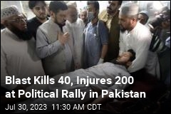 Bombing Kills at Least 40 at Pakistan Political Rally