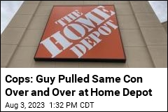 Cops: Fake Contractor Kept Pulling Same Home Depot Con