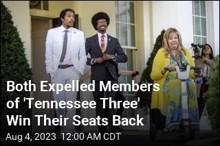 Both Expelled Members of &#39;Tennessee Three&#39; Win Their Seats Back