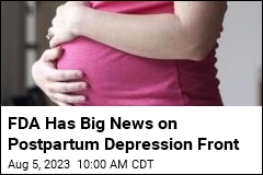 FDA Gives Thumbs-Up to First Postpartum Depression Pill