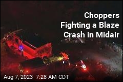3 Dead After Firefighting Choppers Collide