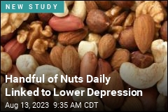 Handful of Nuts Daily Linked to Lower Depression
