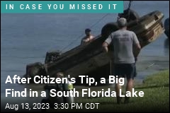 Cold-Case Investigators Find 32 Cars in Florida Lake
