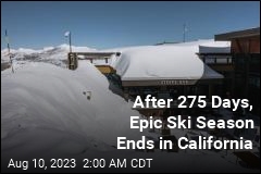 After 275 Days, Epic Ski Season Ends in California