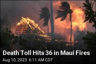 Death Toll Hits 36 in Maui Fires