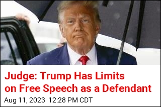 Judge: Trump Has Limits on Free Speech as a Defendant