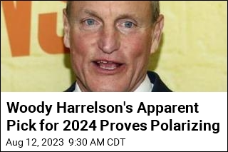 Woody Harrelson&#39;s Apparent Pick for 2024 Proves Polarizing