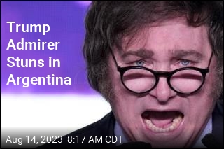 Trump Admirer Stuns in Argentina