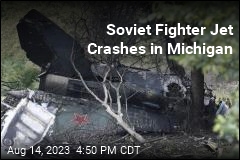 Soviet Fighter Jet Crashes in Michigan