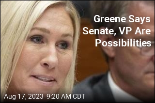 Greene Says Senate, VP Are Possibilities