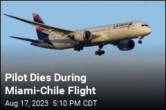 Pilot Dies During Miami-Chili Flight