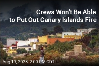 Thousands Flee Canary Islands Fire