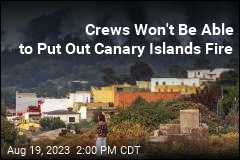 Thousands Flee Canary Islands Fire