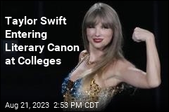 Taylor Swift Entering Literary Canon at Colleges