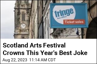 Scotland Arts Festival Crowns This Year&#39;s Best Joke