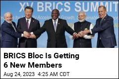 6 More Countries Set to Join BRICS Bloc