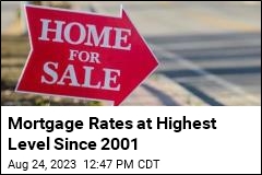 Mortgage Rates at Highest Mark in Two Decades