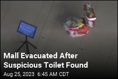 Painted Toilet Causes Bomb Scare at Mall