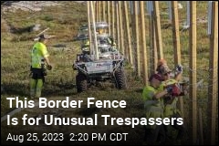 This Border Fence Is for Unusual Trespassers