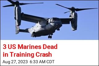 3 US Marines Dead in Training Crash