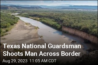 American&#39;s Bullet Flies Over Rio Grande, Wounds Mexican
