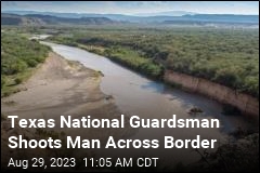 American&#39;s Bullet Flies Over Rio Grande, Wounds Mexican