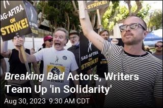 Bryan Cranston on Picket Line: We&#39;re &#39;Backbone&#39; of Hollywood