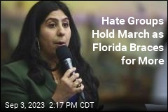 Hate Groups Hold March as Florida Braces for More