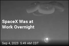 SpaceX Put on an Overnight Show