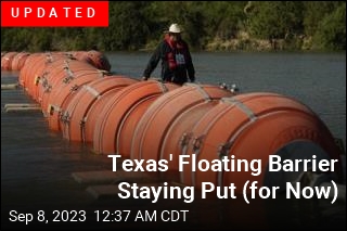 Judge Orders Texas to Remove Floating Barrier