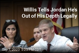 Willis Tells Jordan He&#39;s Out of His Depth Legally