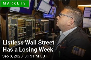 Listless Wall Street Has a Losing Week