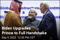 No Fist Bump This Time: Biden and MBS Shake on It