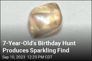 7-Year-Old Makes 2.95-Carat Discovery