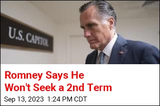 Romney Says He Won&#39;t Seek a 2nd Term