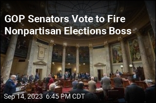 Wisconsin Republicans Fire Elections Chief, Who Sues Them